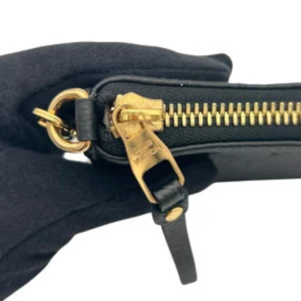 LOUIS VUITTON Monogram Empreinte Easy Pouch Clutch Noir Black